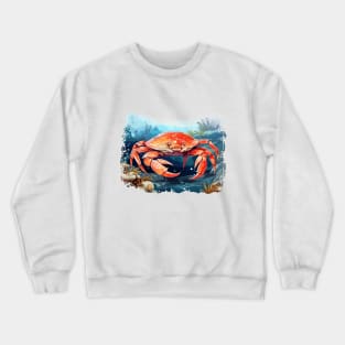 Red Crab Crewneck Sweatshirt